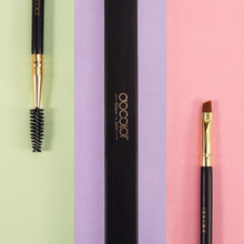 Load image into Gallery viewer, Docolor Dual-Sided Angled Eyebrow and Spoolie Brush