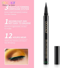 Load image into Gallery viewer, Docolor Dry-Fast Smooth Liquid Eyeliner Pen