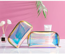 Load image into Gallery viewer, Laser Light Holographic Makeup Bag