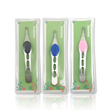 Load image into Gallery viewer, Stainless Steel Slant Eyebrow Tweezers