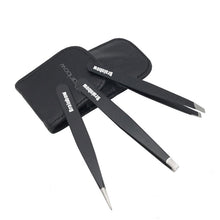 Load image into Gallery viewer, Brainbow Eyebrow Tweezers Set of 3