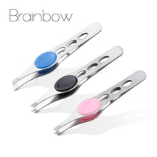 Load image into Gallery viewer, Stainless Steel Slant Eyebrow Tweezers
