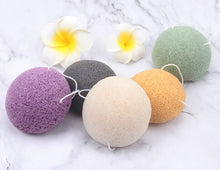 Load image into Gallery viewer, Brainbow Face and Body Konjac Sponge