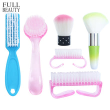 Load image into Gallery viewer, Nail Manicure Cleaning Brush Collection