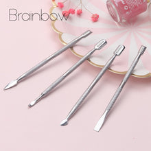 Load image into Gallery viewer, Double-Ended Nail Cuticle Pusher and Remover Set