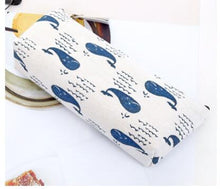 Load image into Gallery viewer, Cute Illustrations Canvas Cosmetic Bag