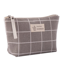Load image into Gallery viewer, eTYA Cute Illustrations Canvas Cosmetic Bag