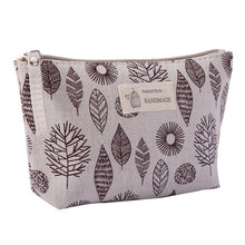 Load image into Gallery viewer, eTYA Cute Illustrations Canvas Cosmetic Bag