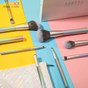 Docolor AURORA 9 Pieces Makeup Brush Set