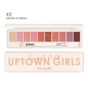 Focallure Uptown Girls 10-Pan Eyeshadow Palette