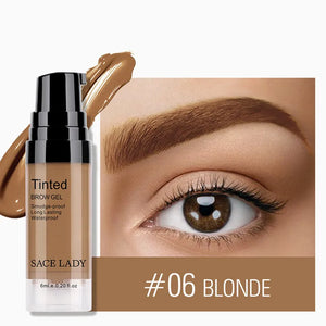 SACE LADY Tinted Brow Gel shade one light brown shade 6 blonde