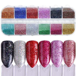 Mixed 3D Color Nail Flakes