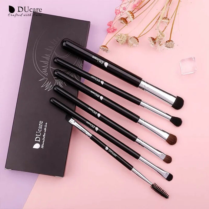 DUcare 6-in-1 Complete Eye Brushes Set