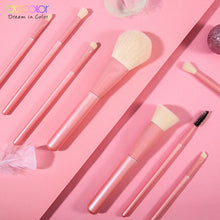 Load image into Gallery viewer, Docolor 8 Piece Face and Eye Makeup Brush Set