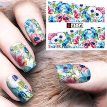 Load image into Gallery viewer, Nail Stickers Flower Nail Art