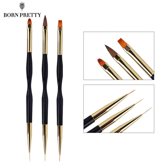 BORN PRETTY Nail Art Liner Brush Set