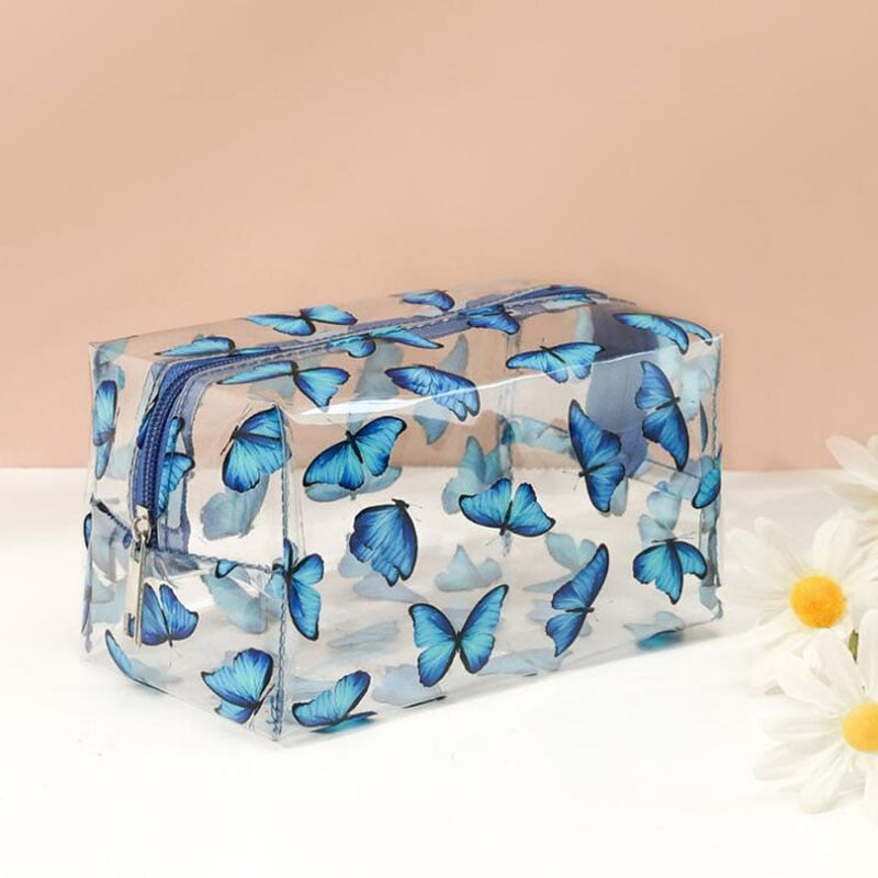 Cute Clear Cosmetic Bag – All The Beauties - Main Image
