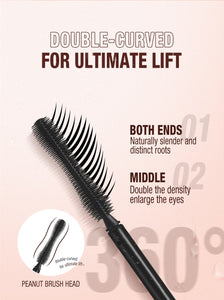 O.TWO.O Luxury Mascara, Eyeliner and Micro Eyebrow Pencil Eye Makeup Gift Set