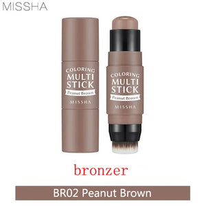 MISSHA Coloring Bronzing contouring  Multi Stick br02 peanut brown
