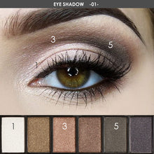 Load image into Gallery viewer, FOCALLURE Smokey Eyes Shimmer Eyeshadow Palette
