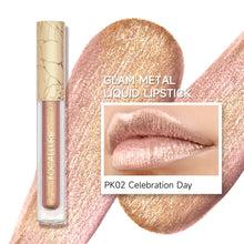 Load image into Gallery viewer, FOCALLURE Glam Metal Liquid Lipstick  shade celebration day 