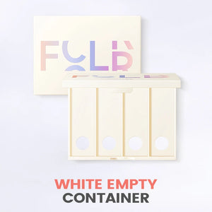 Focallure Face Blush Pro DIY Cheek Palette  white empty container