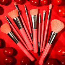 Load image into Gallery viewer, Docolor Neon Peach - 10 Pieces Makeup Brush Set