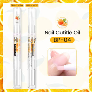 BORN PRETTY Fruits & Herbs Nail Cuticle Oil Pen orange