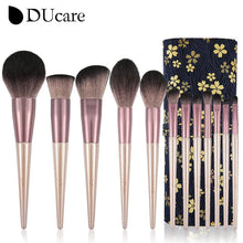 Load image into Gallery viewer, DUcare Fuji Mountain 12 in 1 Makeup Brushes Set