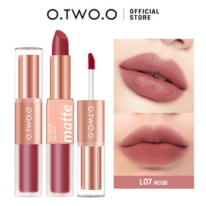 O.TWO.O 2-in-1 Lipstick & Matte Liquid Lipstick