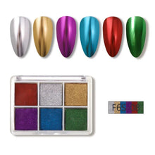 Load image into Gallery viewer, BORN PRETTY Holographic Laser Nail Art Palette