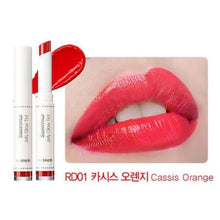 Load image into Gallery viewer, the saem jelly glow lip tint shade cassis orange