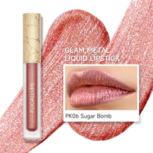 Load image into Gallery viewer, FOCALLURE Glam Metal Liquid Lipstick  shade sugar bomb