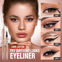 Load image into Gallery viewer, O.TWO.O Luxury Mascara, Eyeliner and Micro Eyebrow Pencil Eye Makeup Gift Set