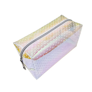 Leopard Print Multicoloured Clear Makeup Bag