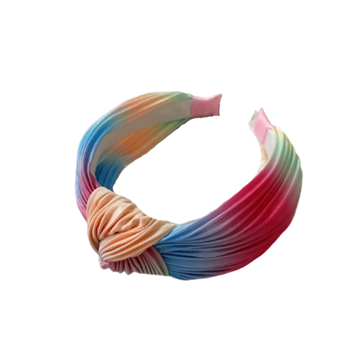 Gradient Rainbow Headband Strawberry Red