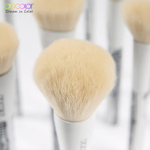 Load image into Gallery viewer, DOCOLOR Comic 2D White 12 Piece Makeup Brush Set