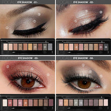 Load image into Gallery viewer, focallure 10 color nude eyeshadow palette