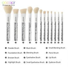 Load image into Gallery viewer, docolor professional makeup brush set comic 2d