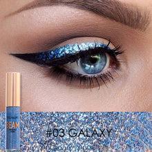 Load image into Gallery viewer, focallure beam glitter eyeliner #03 galaxy