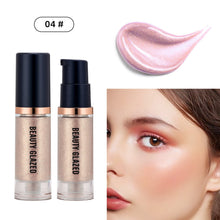 Load image into Gallery viewer, beauty glazed liquid highlighter shimmery pink