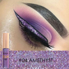 Load image into Gallery viewer, focallure beam glitter eyeliner #04 amethyst