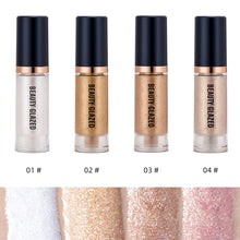 Load image into Gallery viewer, beauty glazed liquid highlighter swatches