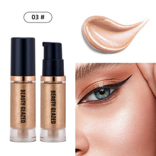 Load image into Gallery viewer, beauty glazed liquid highlighter shimmery golden