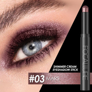 FOCALLURE Metallic Eyes Shimmer Cream Eyeshadow Stick