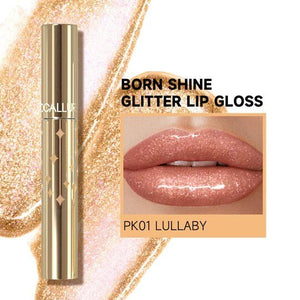 focallure born shine glitter lip gloss shade lullaby