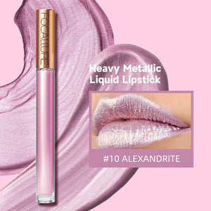 chameleon metallic liquid lipstick focallure #10 alexandrite