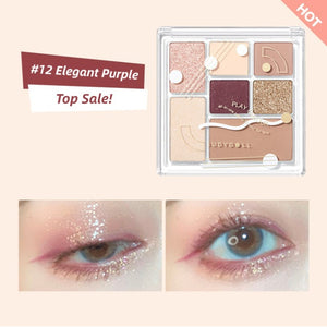  judydoll play color all in one palette 12 elegant purple