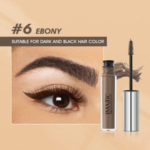 imagic tinted eyebrow mascara shade 06 ebony