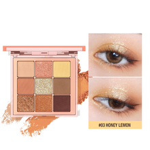 Load image into Gallery viewer, O.TWO.O Sheen 9 Color Eyeshadow Palette